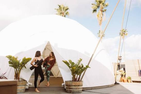 Trilogy Sanctuary: rooftop vinyasa