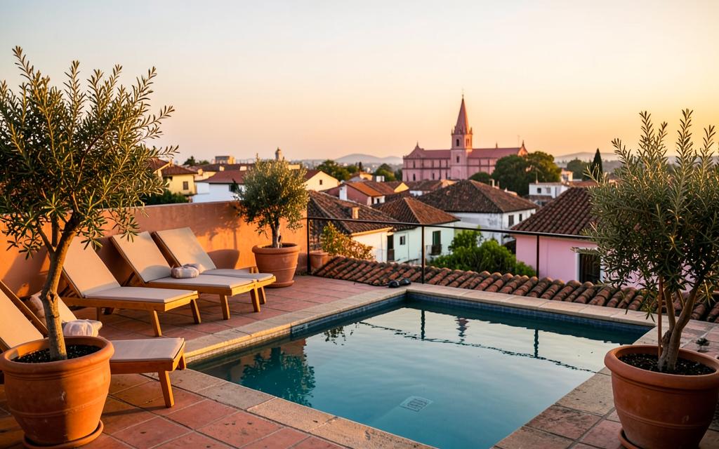 A rooftop recovery brunch